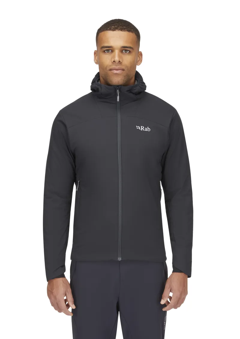 Rab Men's Xenair Alpine Light Jacket in Ebony Zinc