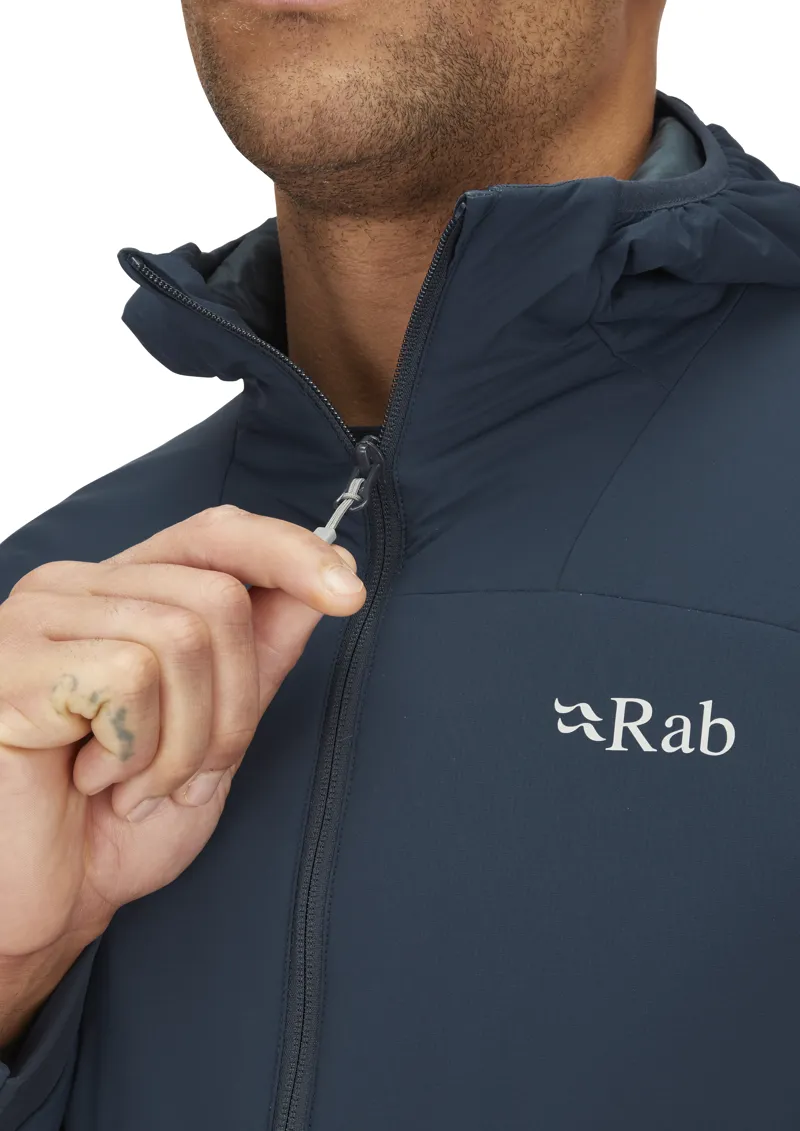 Rab Men's Xenair Alpine Light Jacket in Tempest Blue-4