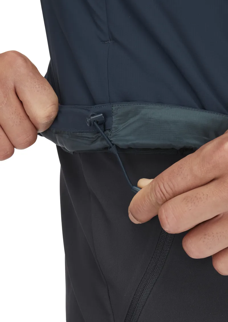 Rab Men's Xenair Alpine Light Jacket in Tempest Blue-6