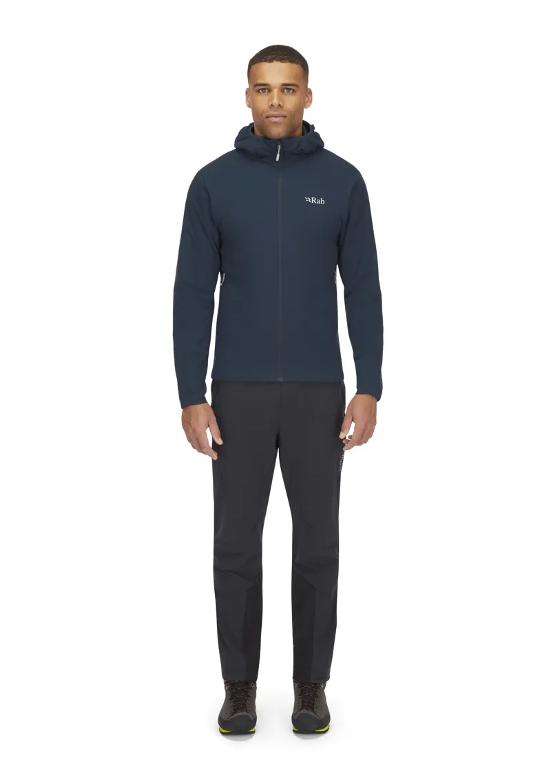 Rab Men's Xenair Alpine Light Jacket in Tempest Blue-10