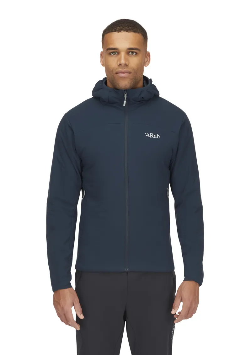 Rab Men's Xenair Alpine Light Jacket in Tempest Blue-2