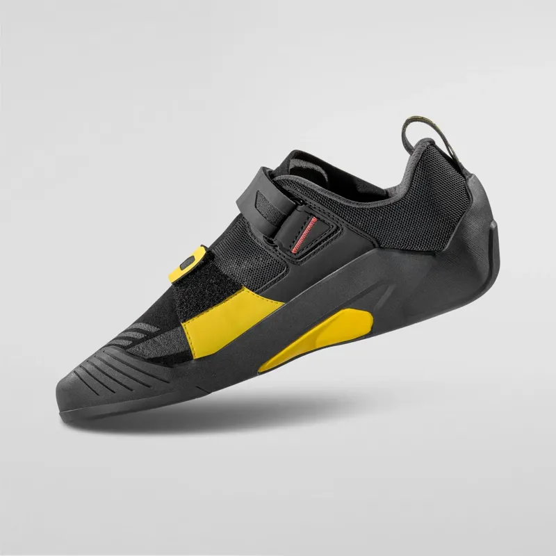 La Sportiva HyperEZ Climbing Shoes in Black/Yellow-1