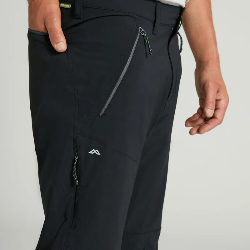 Kathmandu Men's Flinders Convertible Pants in Black-4