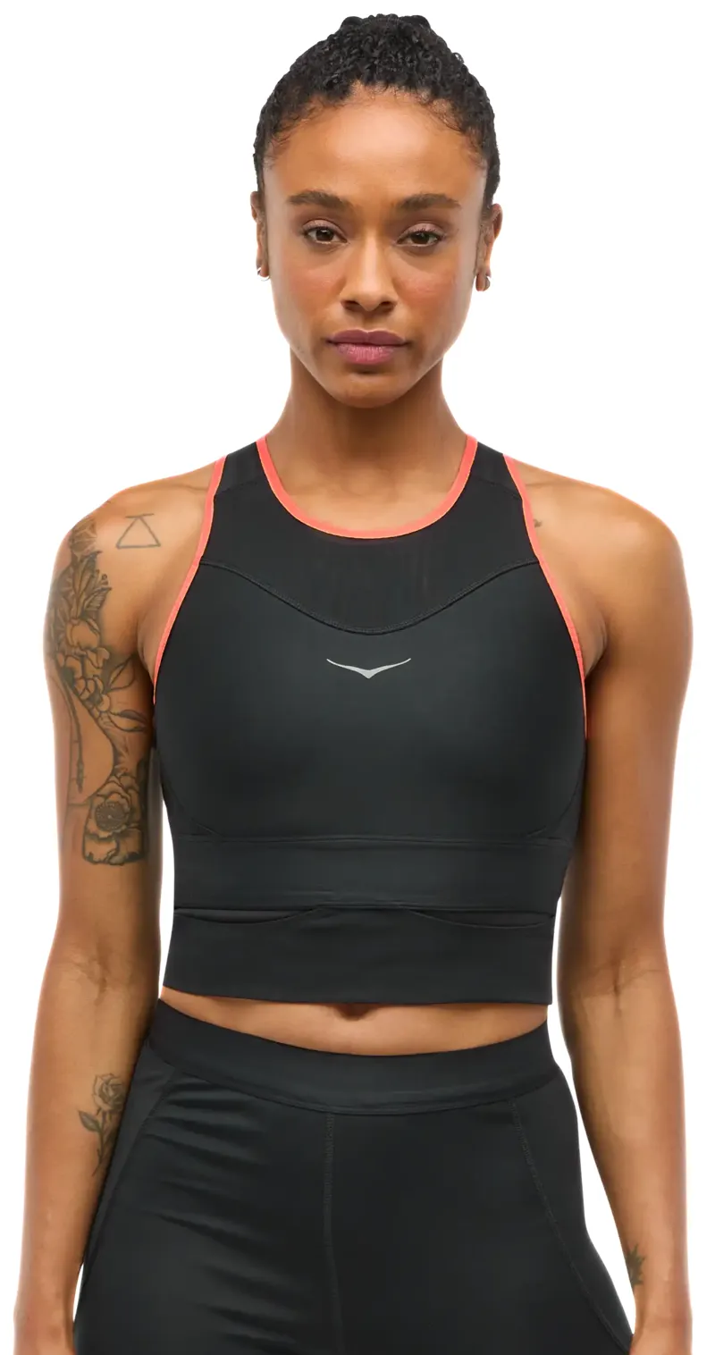 Hoka Women's Race Day Bra in Black