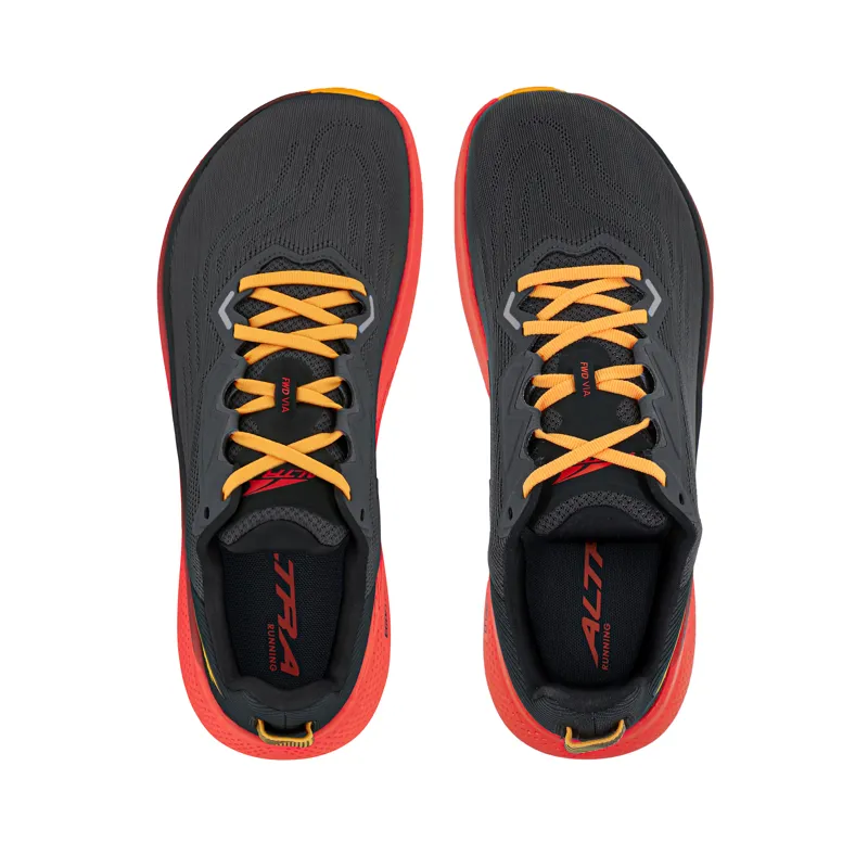 Altra Men's FWD VIA in Black/Orange-5
