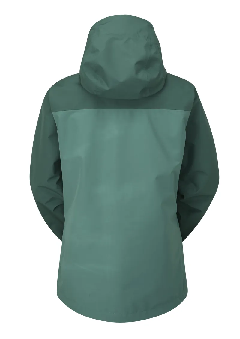 Rab Women's Arc Eco Jacket in Green Slate/Eucalyptus-1