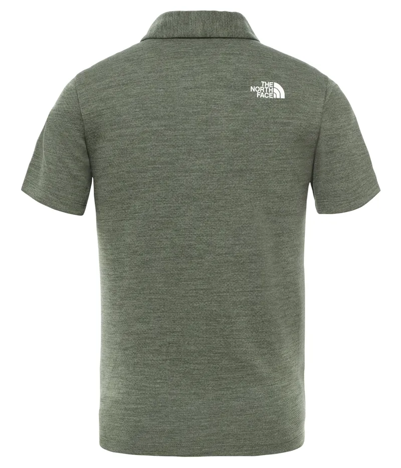 The North Face Horizon Boys Polo in Thyme Heather-1