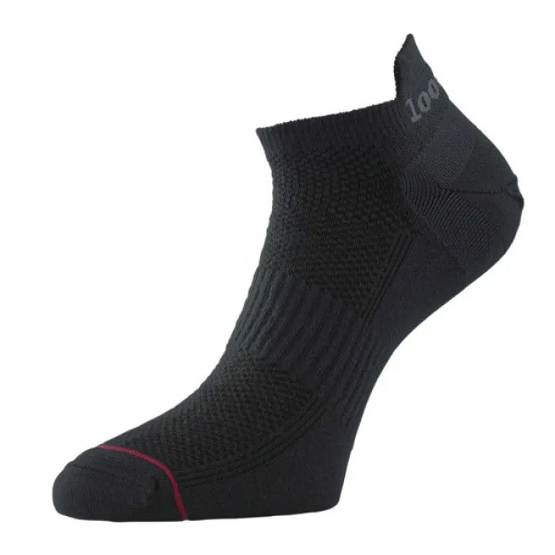 1000 MILE MENS TRAINER LINER SOCK BLACK