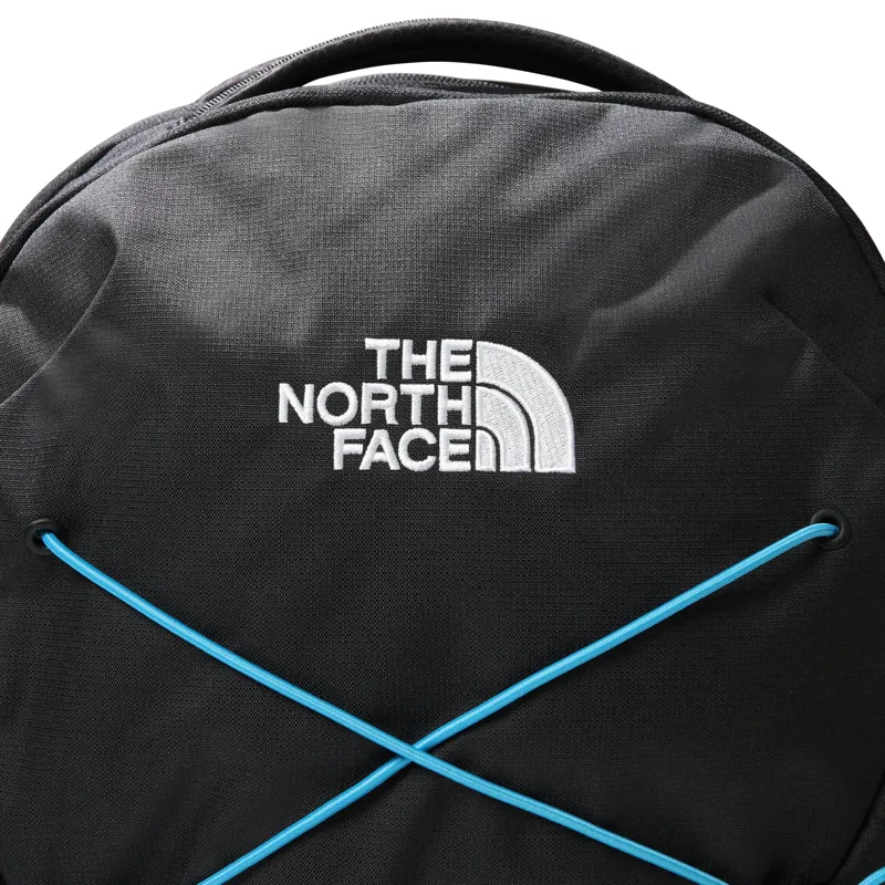 The North Face Jester Backpack in Black Heather/Acoustic Blue-2