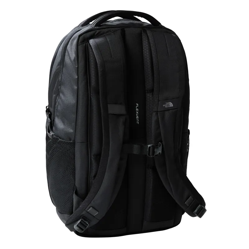 The North Face Vault rucksack in TNF Black Heather/Ledyellow-1