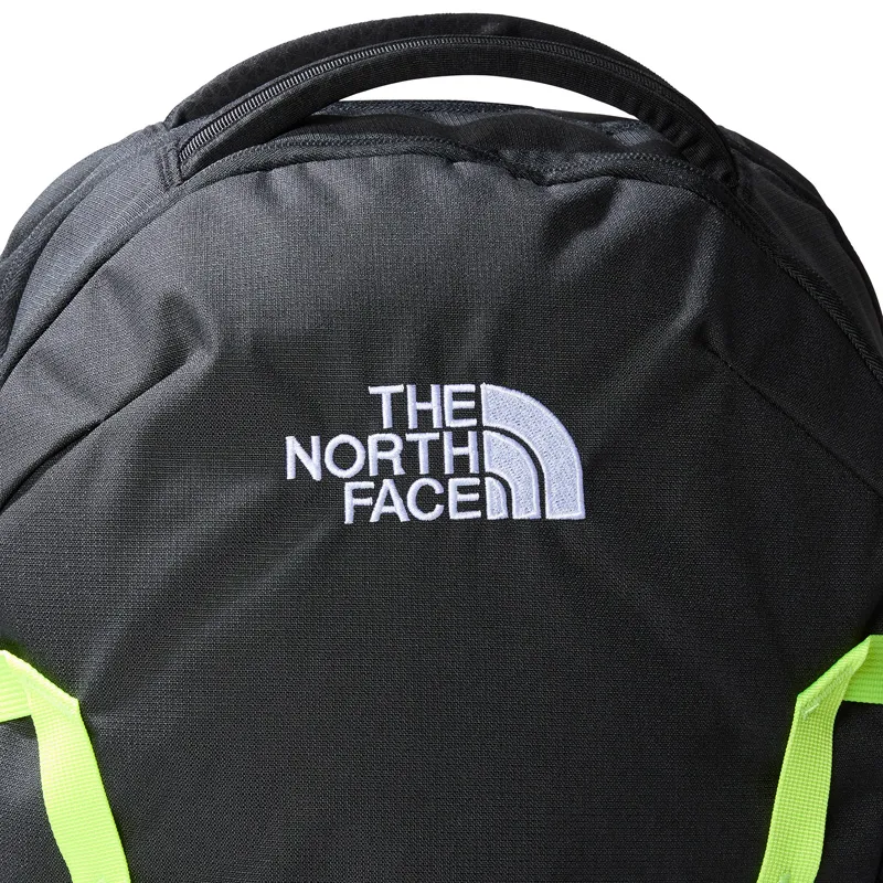 The North Face Vault rucksack in TNF Black Heather/Ledyellow-2