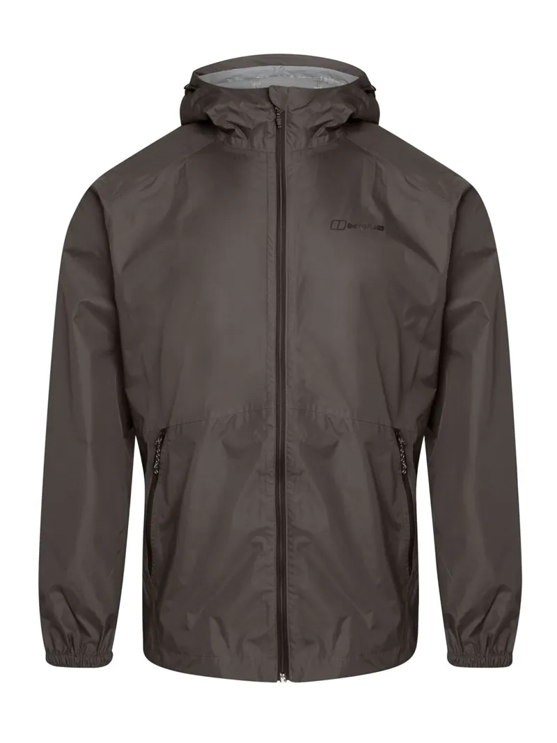 Berghaus Deluge Light Mens Waterproof Jacket in Grey