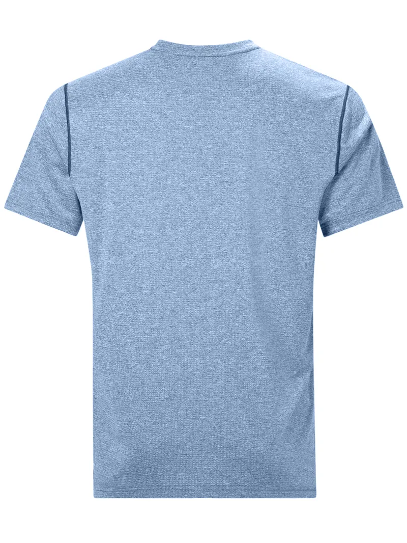 Berghaus Explorer Mens Tech Tee SS in Deep Water Blue-1