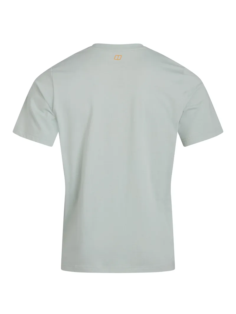 Berghaus Peak Fusion Grid Mens T-Shirt in Grey/Grey-1