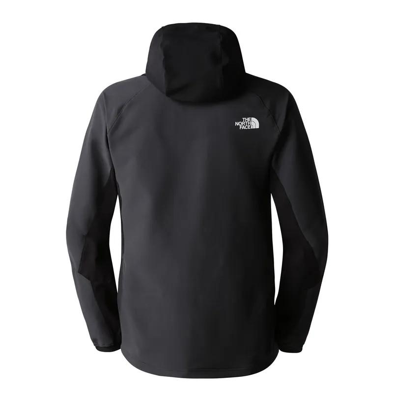 The North Face AO Softshell Men's Hoodie in Asphalt Grey/ TNF Black-1