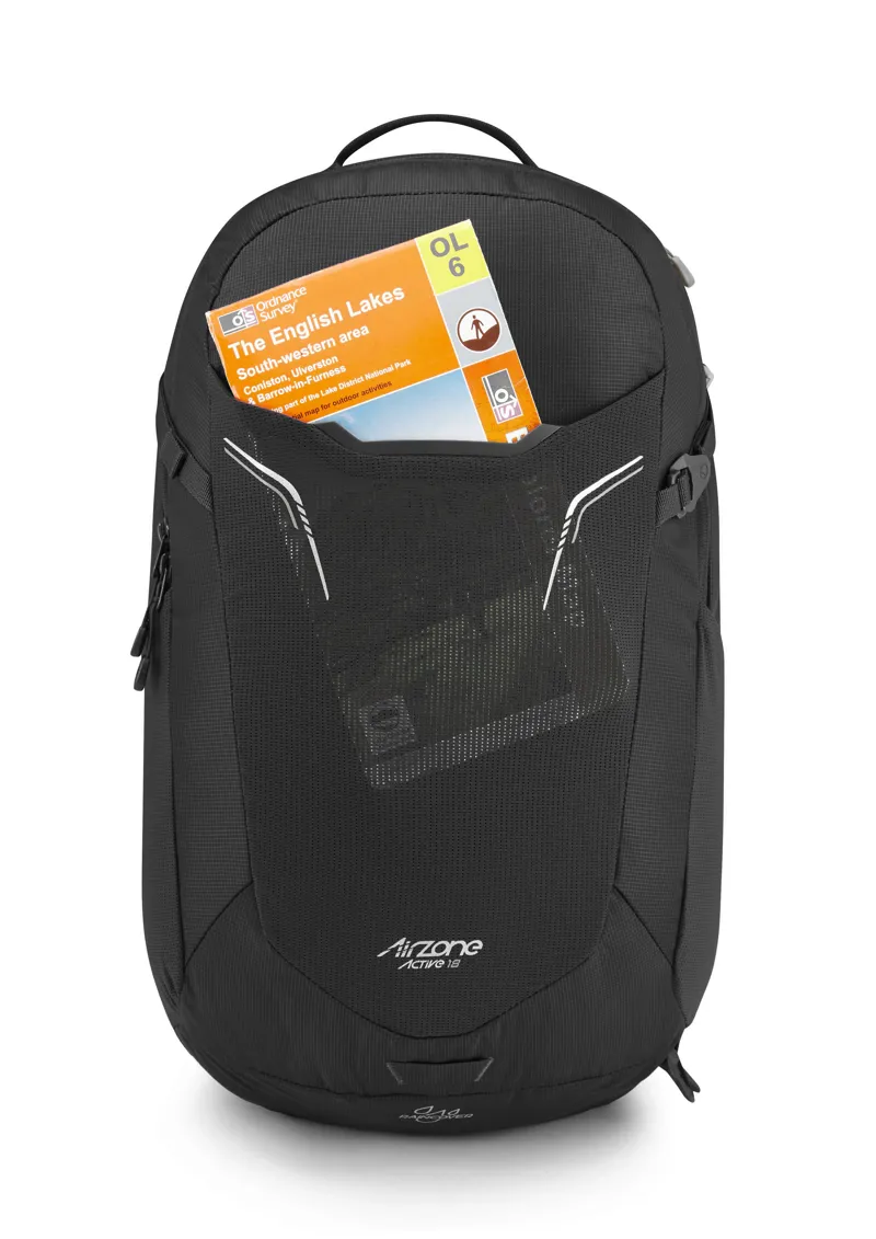Lowe Alpine AirZone Active 18 Backpack in Black-4
