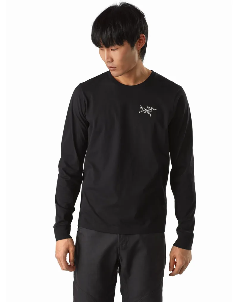 ARCTERYX MENS ARCHTERYX T-SHIRT L/S BLACK II-1