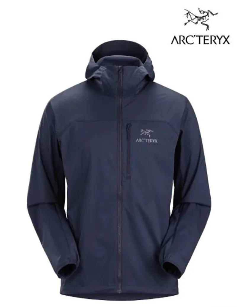 Arc'teryx Men's Squamish Hoody in Black Sapphire