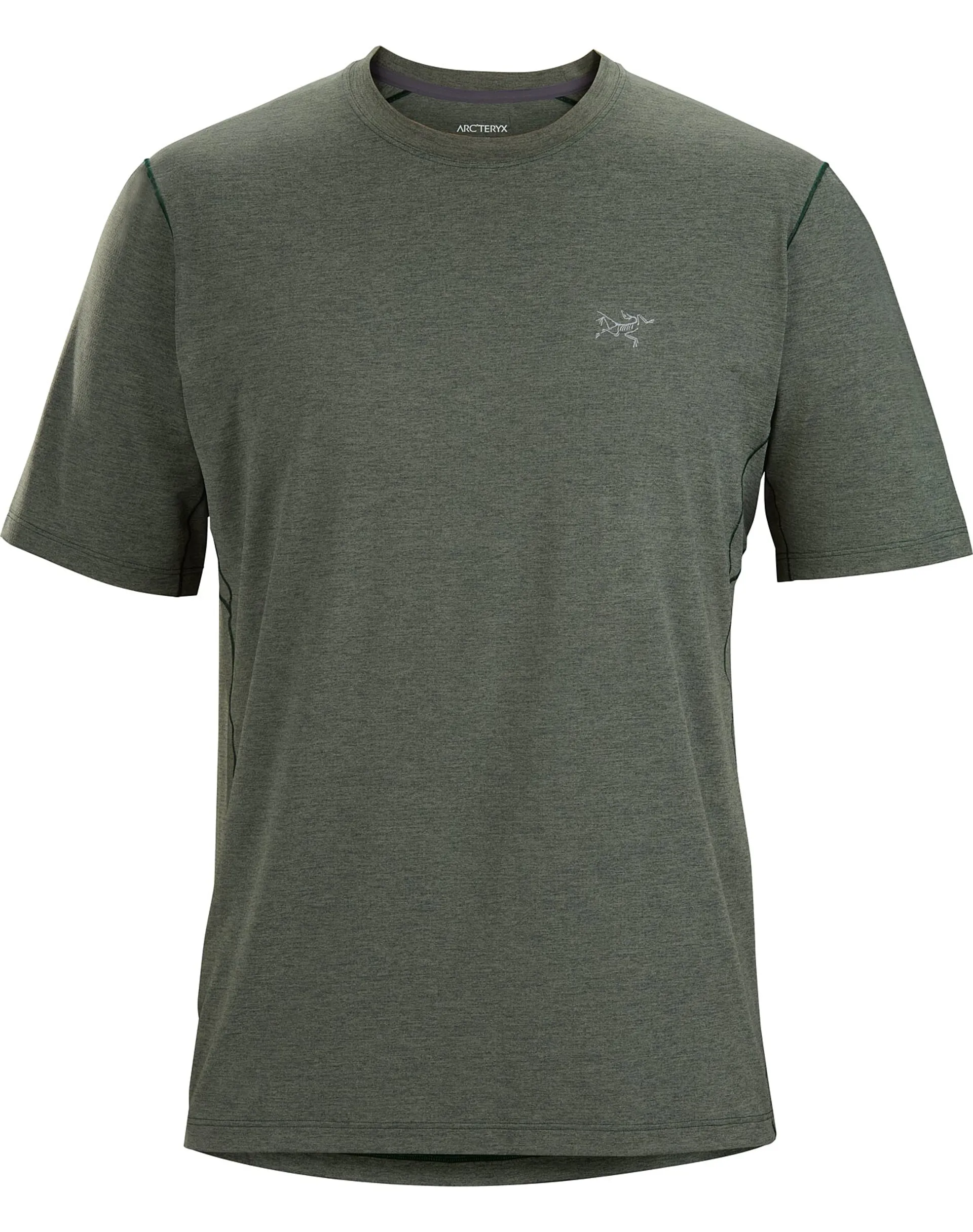 Arcteryx Cormac Crew Mens SS Tee in Conifer