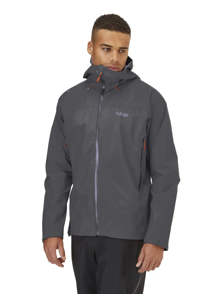 Rab Men's Downpour Plus 2.0 Jacket in Graphene-1