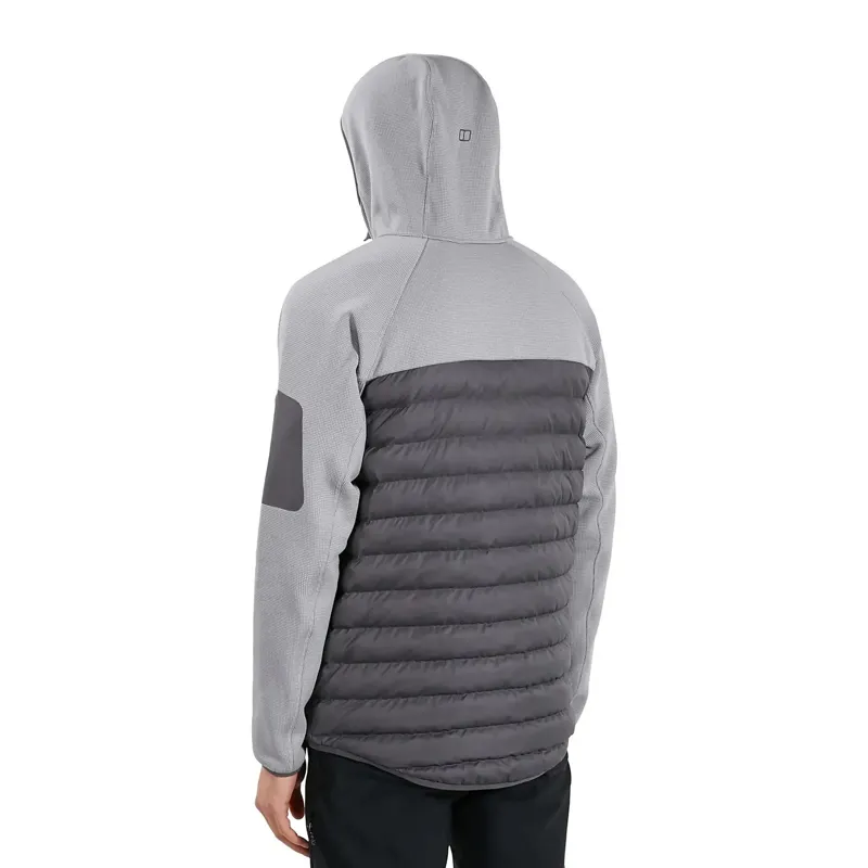 Berghaus Pravitale Hybrid Synthetic Insulated Mens Jacket Grey/Grey-3
