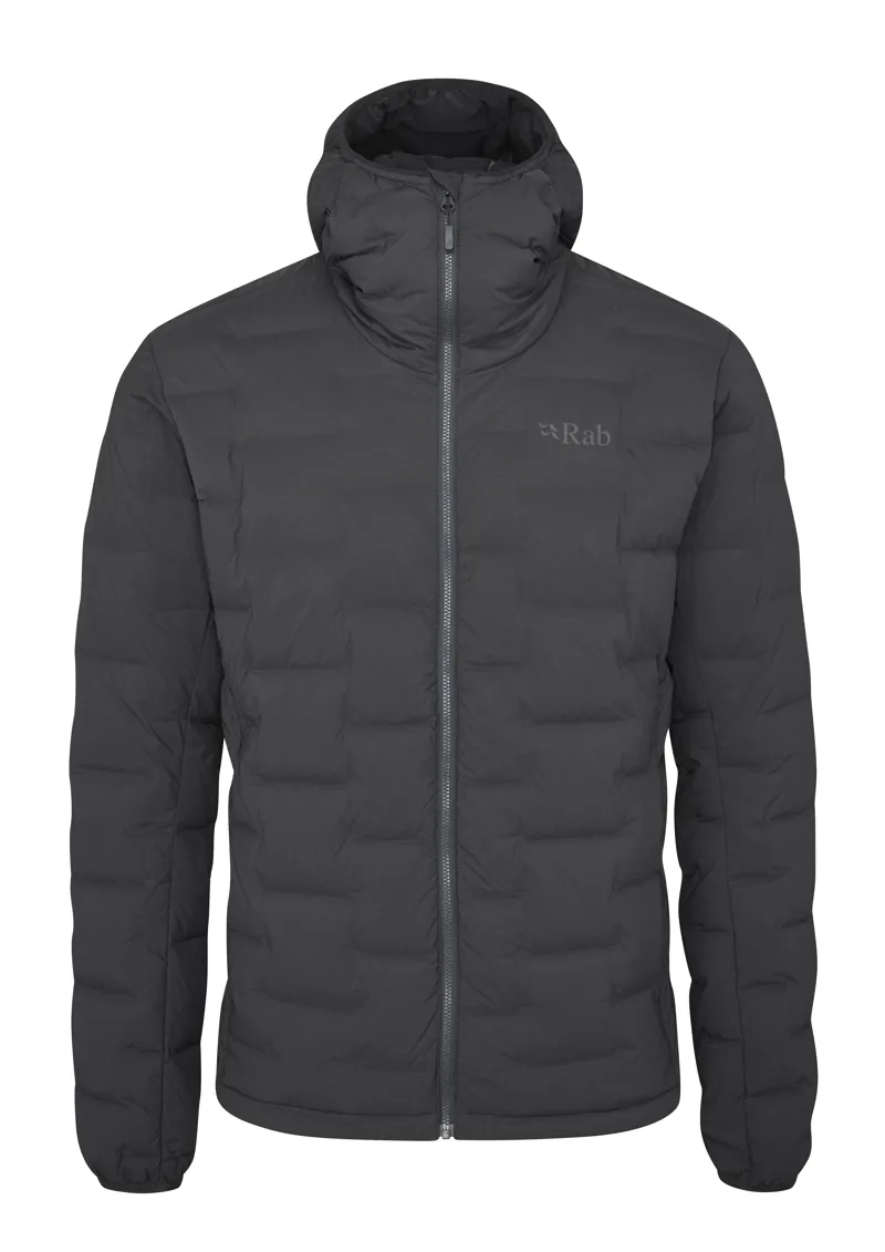 Rab Cubit Stretch Down Mens Hoody in Ebony 