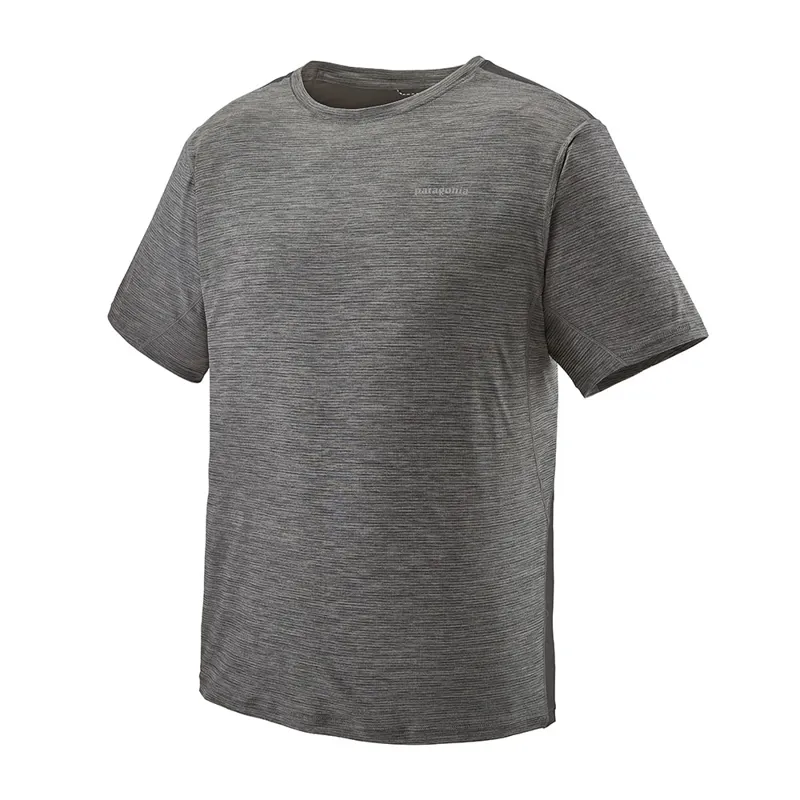 Patagonia Mens Airchaser Shirt Forge Grey Feather Grey X-Dye