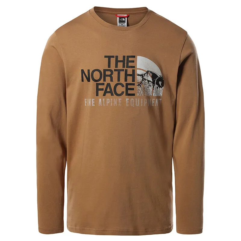 The north face mens long sleeve t shirts sale