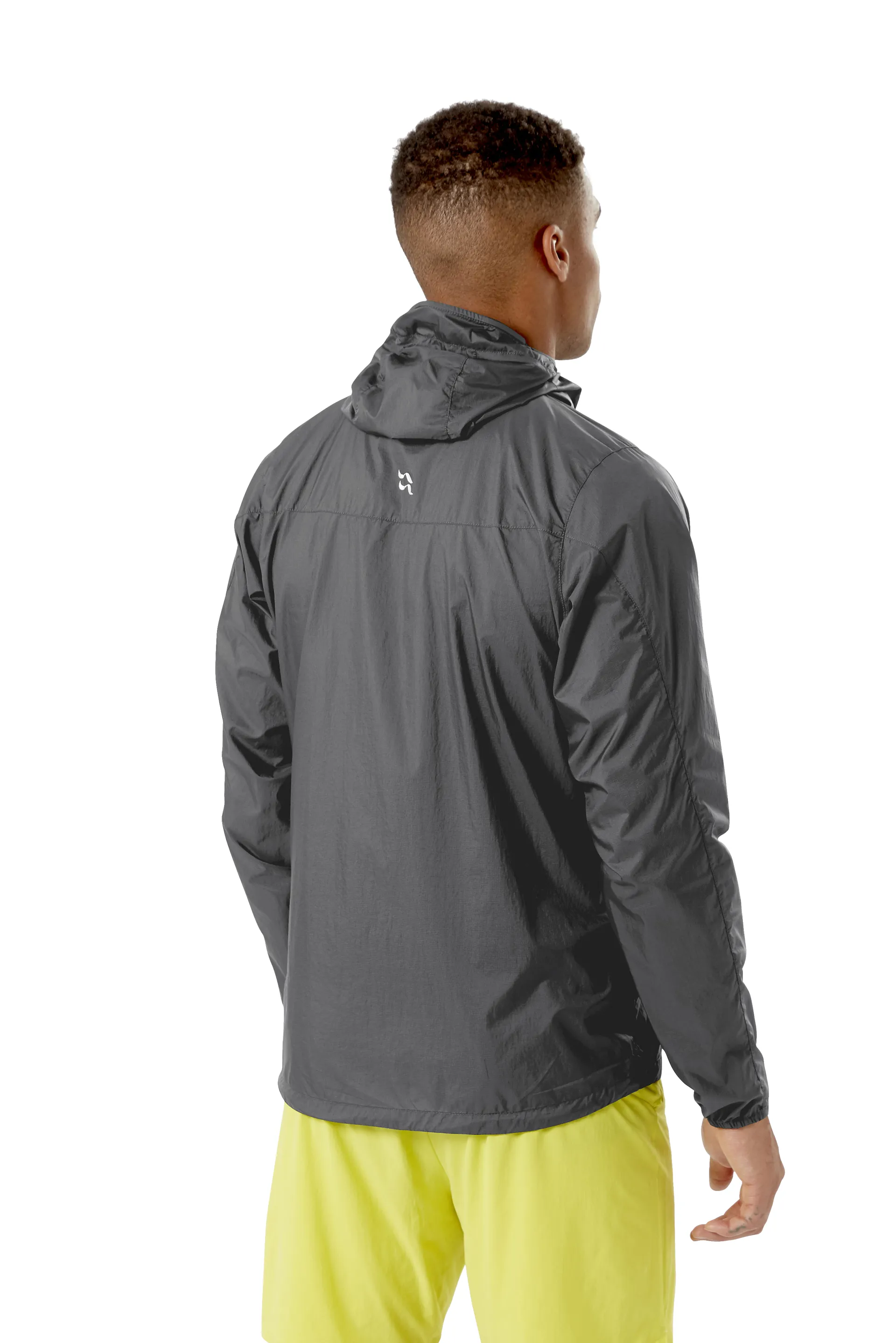 Rab Vital Mens Windshell Hoody in Graphene