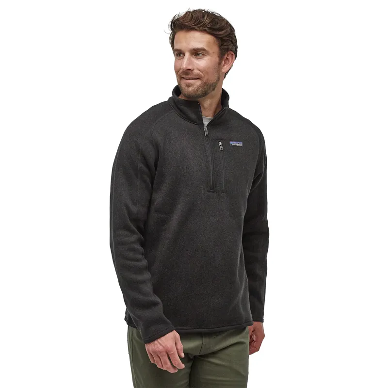 Patagonia Better Sweater 1/4-Zip Fleece in Black-1