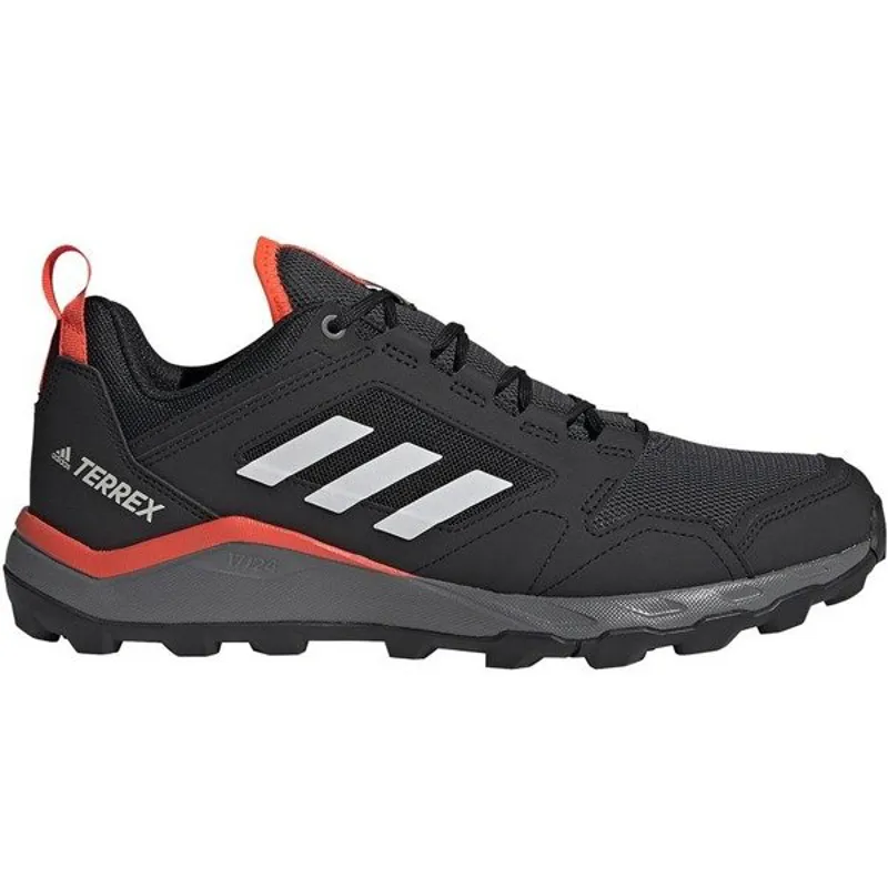 Adidas Terrex Agravic TR Shoes in Black/Grey/Solar Red