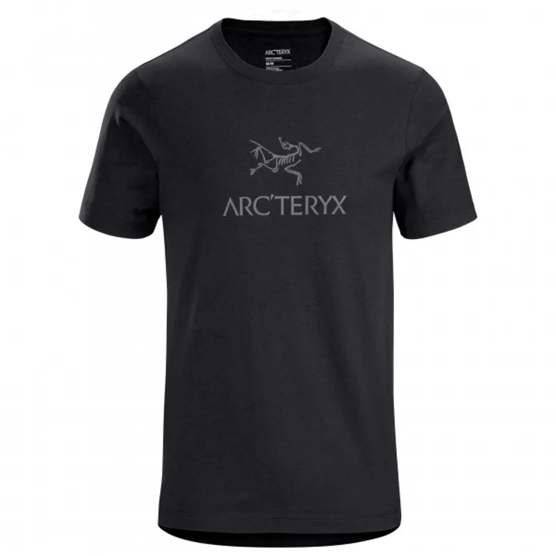 ARCTERYX MENS ARCWORD T-SHIRT BLACK HEATHER