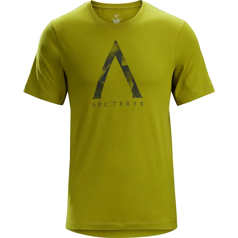 ARCTERYX MENS MEGALITH T-SHIRT OLIVE AMBER