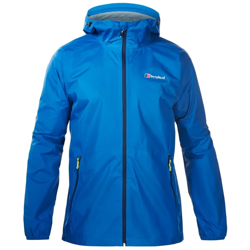 Berghaus Deluge Light Mens Waterproof Jacket in Blue