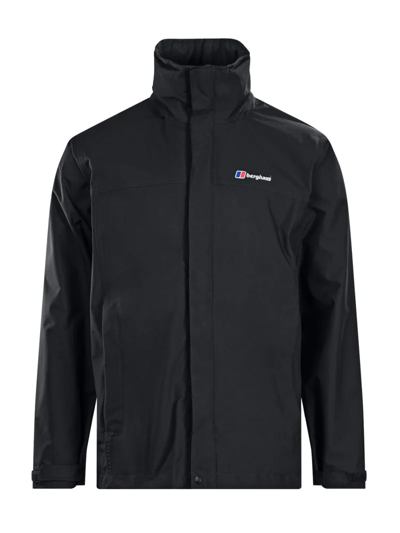 Berghaus Rg Alpha Mens Waterproof Jacket in Black