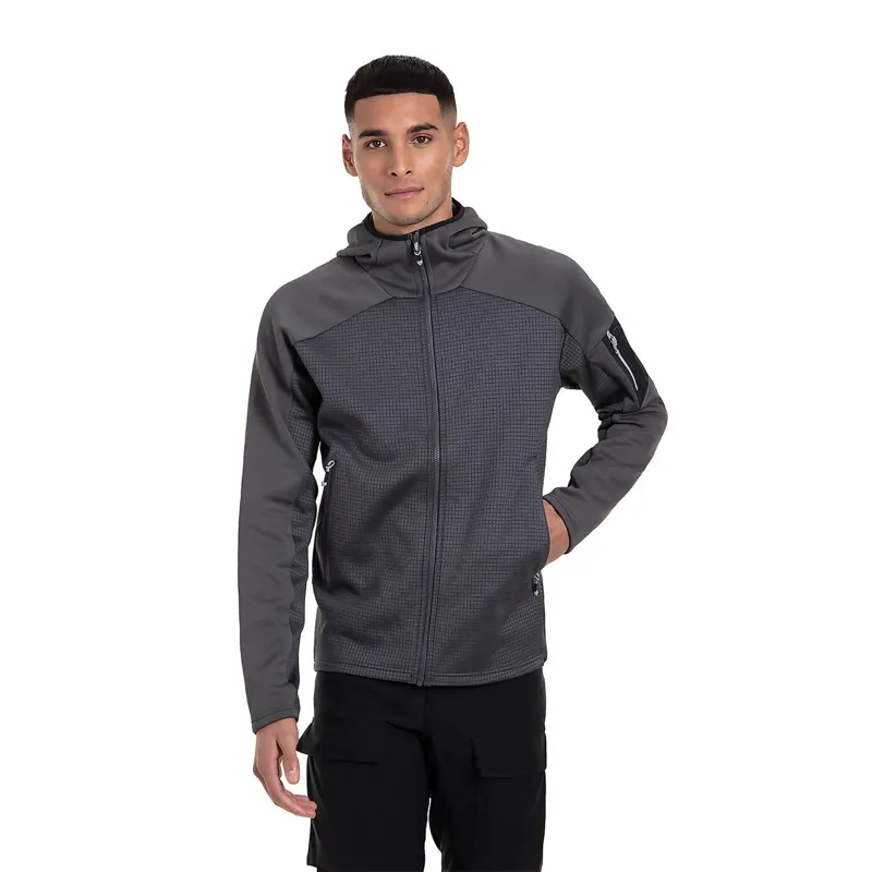 Berghaus Sidley Hooded Fleece Mens Jacket in Grey-4