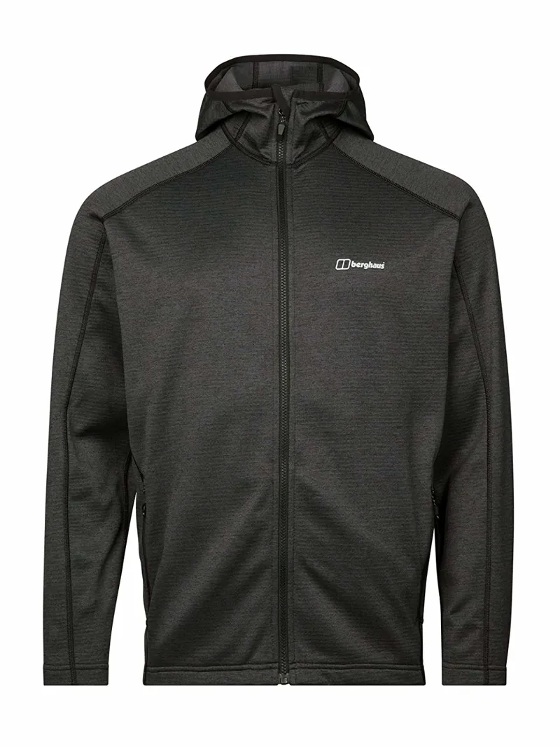 Berghaus Spitzer Mens Hooded Jacket in Black/Grey
