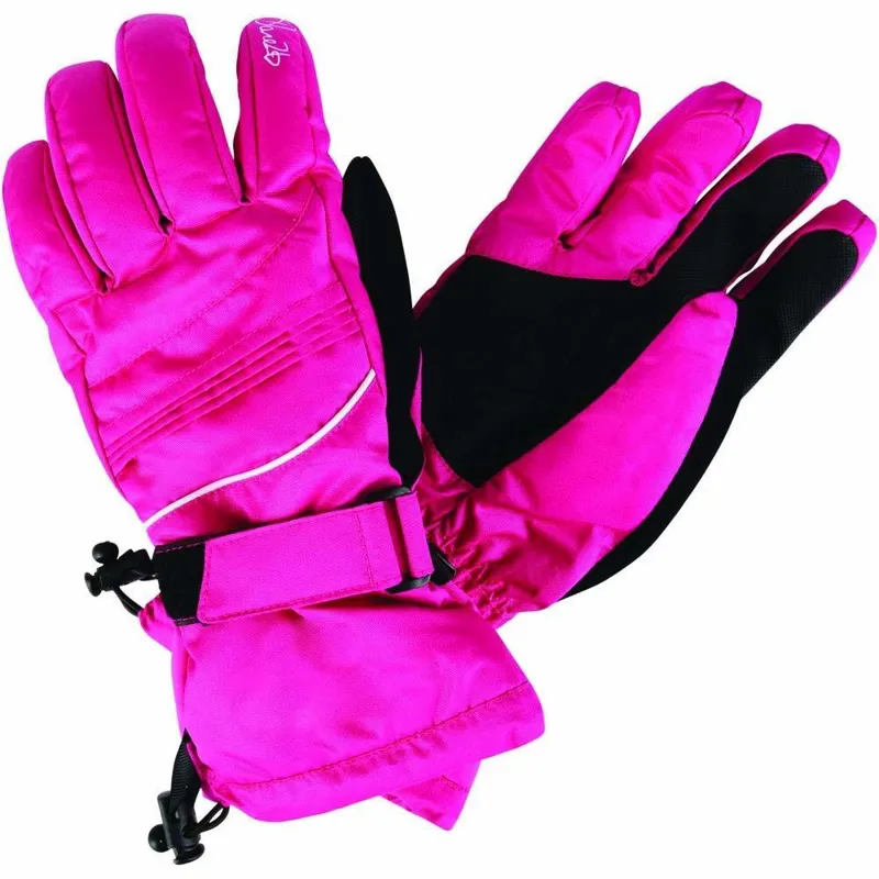 Dare 2B Summon II Womens Ski Gloves in Pink Fusion