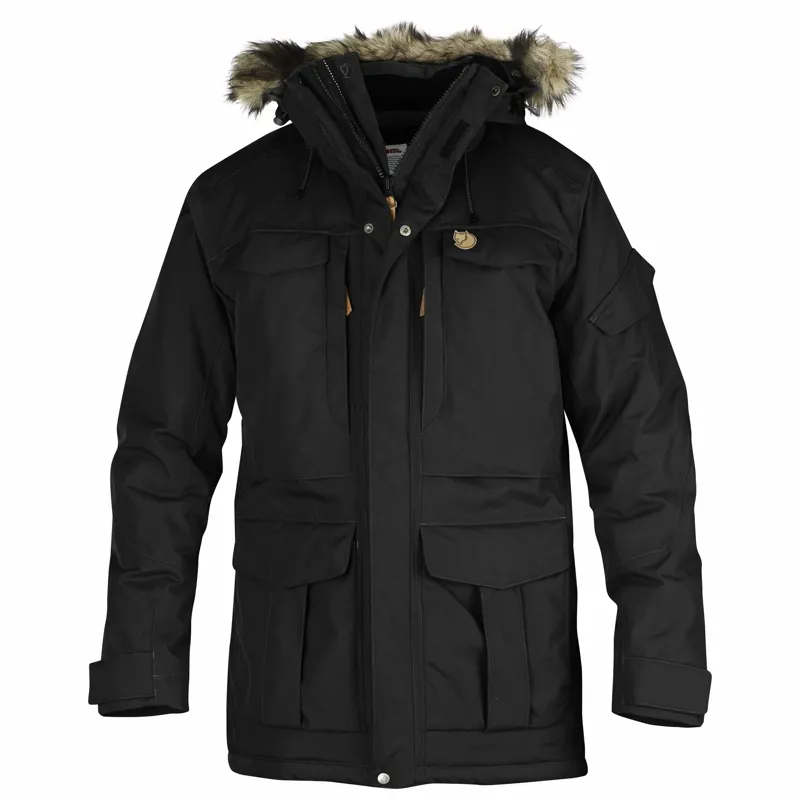 FJALLRAVEN MENS YUPIK PARKA BLACK