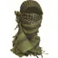 Highlander Unisex Shemagh Scarf in Olive