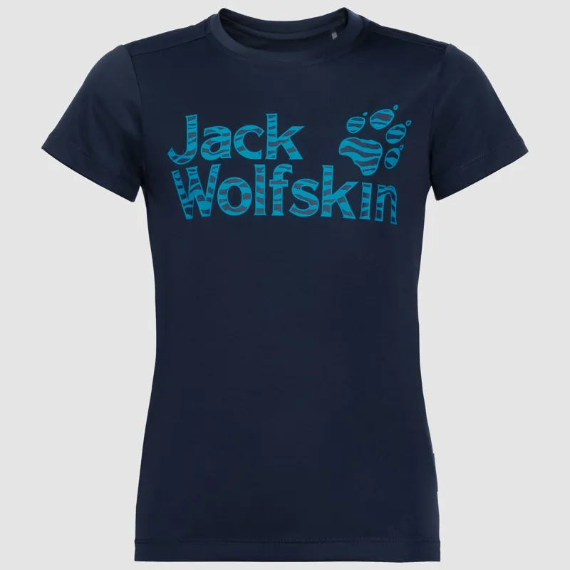 Jack Wolfskin Jungle Kids T-shirt in Night Blue