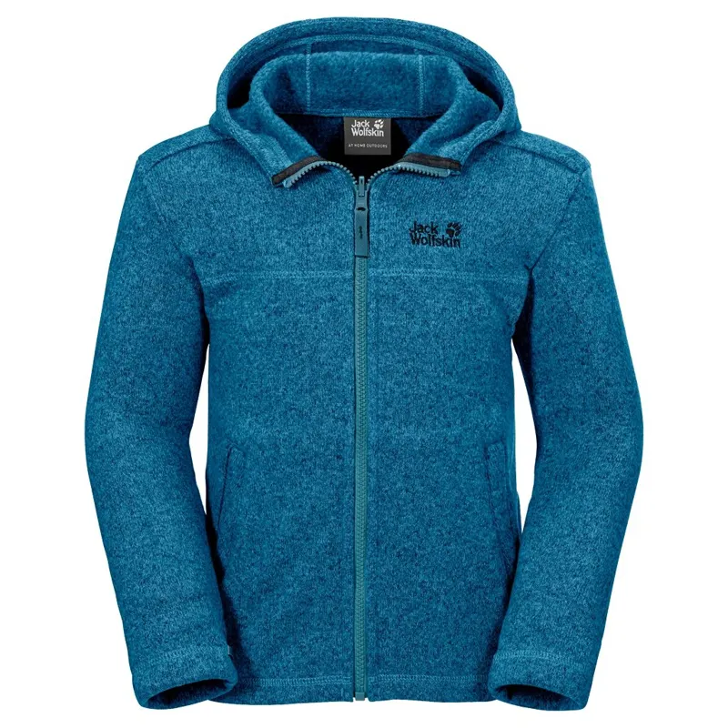 Jack Wolfskin Rhode Island Kids Parka in Ground -1