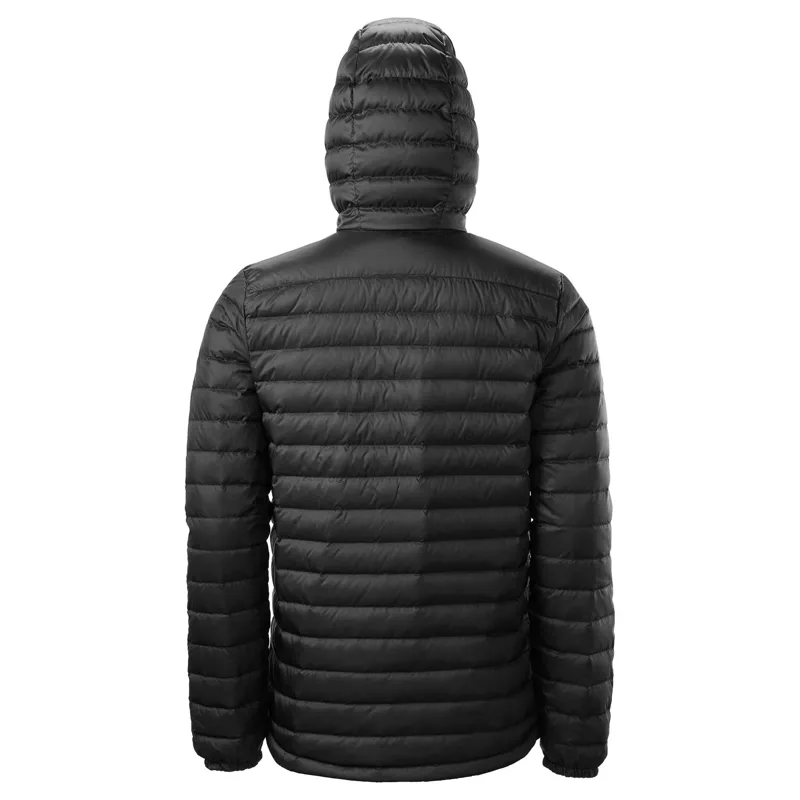 KATHMANDU MENS HELI HOODED DOWN JACKET BLACK