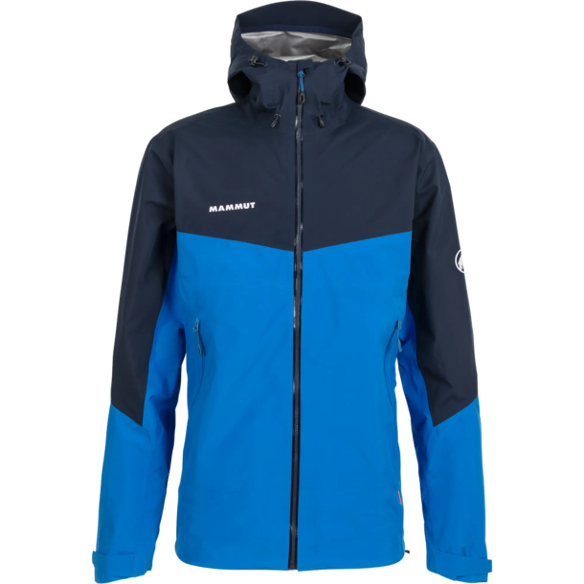 Mammut Convey Tour Hs Mens Hooded Jacket in Ice-marine Mammut Convey Tour Hs Mens Hooded Jacket in Ice-marine