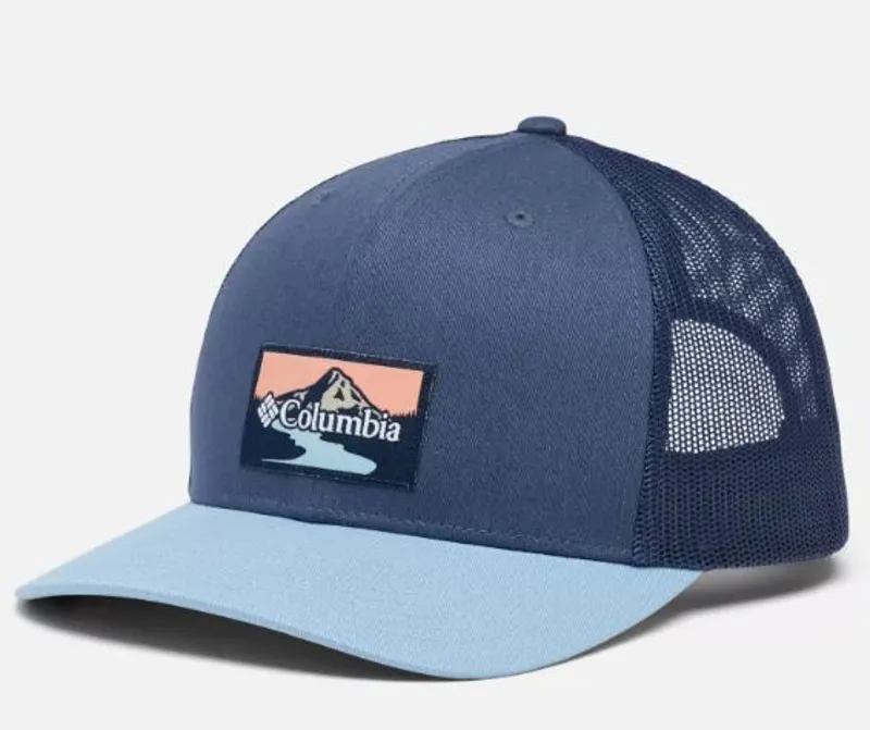 Columbia Mesh Snap Back in Dark Mountain/Jet Stream/Peak2River