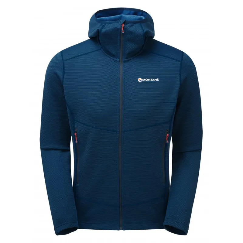 MONTANE MENS ISOTOPE HOODIE NARWHAL BLUE