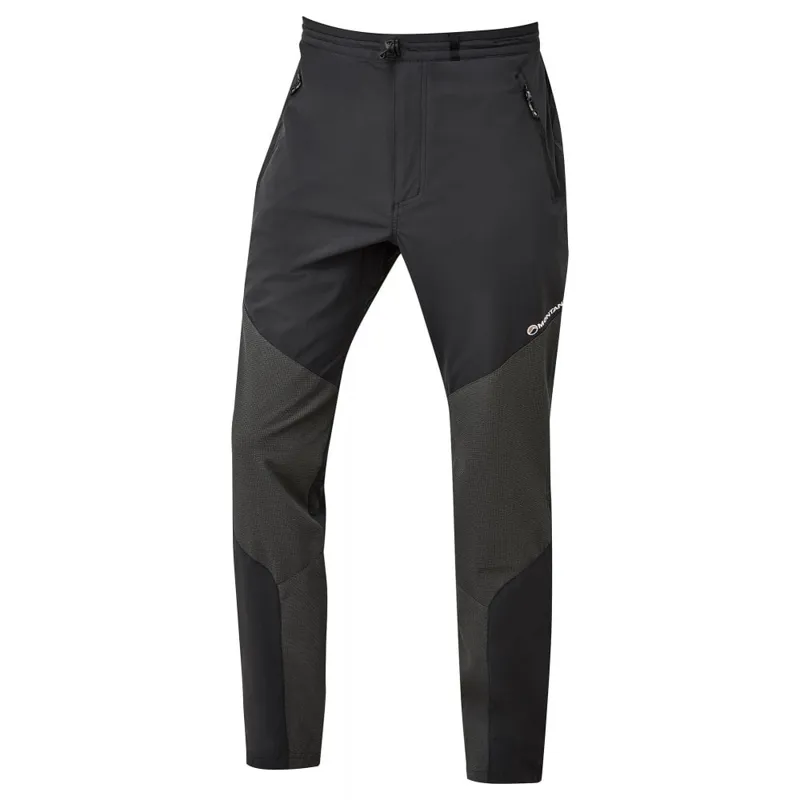 MONTANE MENS ALPINE EDGE PANTS REG LEG BLACK