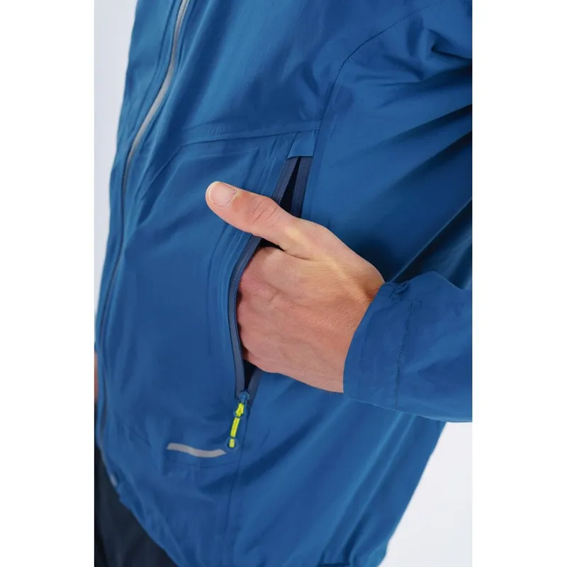 Montane Minimus Stretch Ultra Waterproof Jacket in Narwhal Blue-12