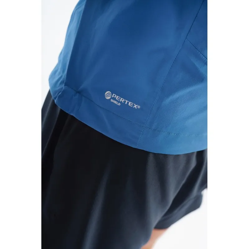 Montane Minimus Stretch Ultra Waterproof Jacket in Narwhal Blue-9