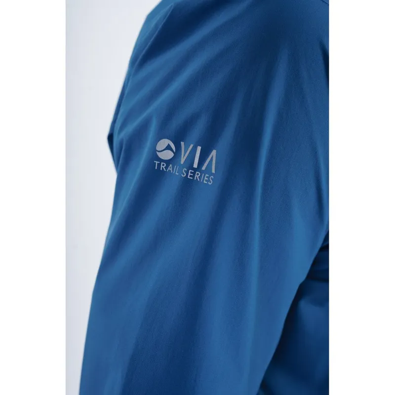 Montane Minimus Stretch Ultra Waterproof Jacket in Narwhal Blue-11